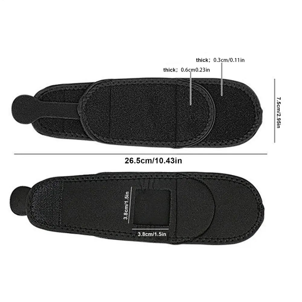 Wrist Watch Cover Protector Watch Band Cover for Men Sweat Proof Weatherproof Shock Absorption Armband Wrap for Teens Running Qme Black