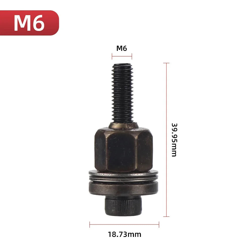 1pc Hand Rivet Nut Head Hand Rivet Nut Manual Riveter Tools Accessory For Nuts M3-M10 Installation Rivet Nut Tools Qme M 6