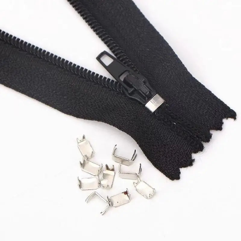 5 Tail Four Claw Metal Zipper End Stopper Head Clasp Durable Handmade Qme