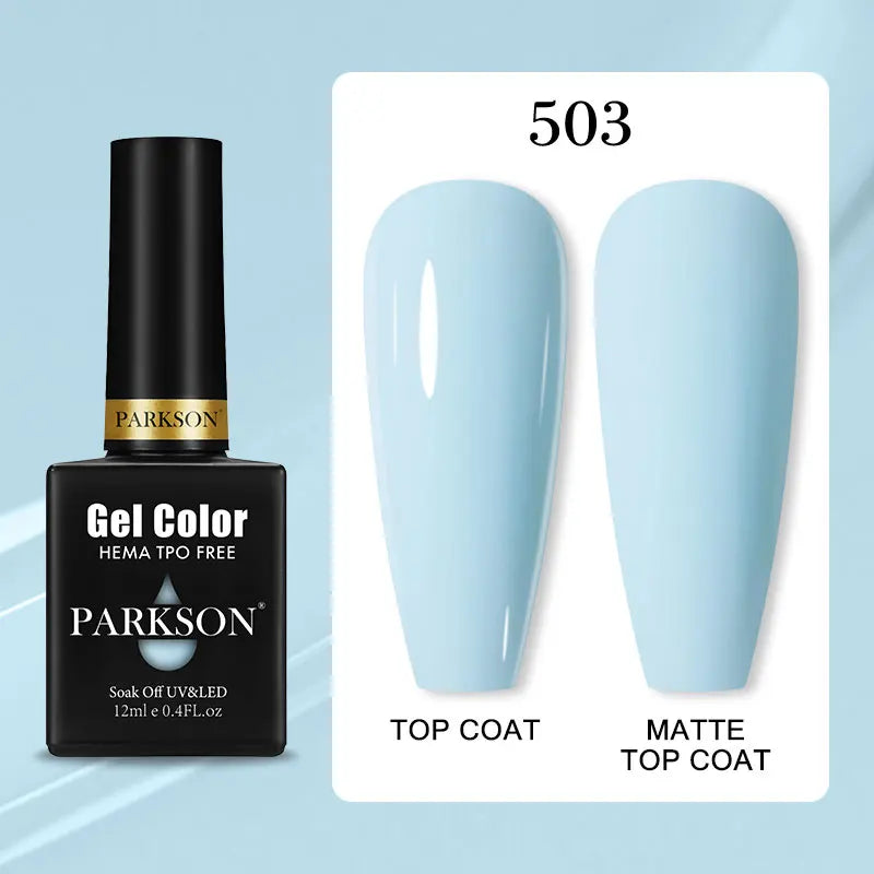 Parkson Colorful Nail Gel Polish Lacquer Soak Off UV LED Long Lasting