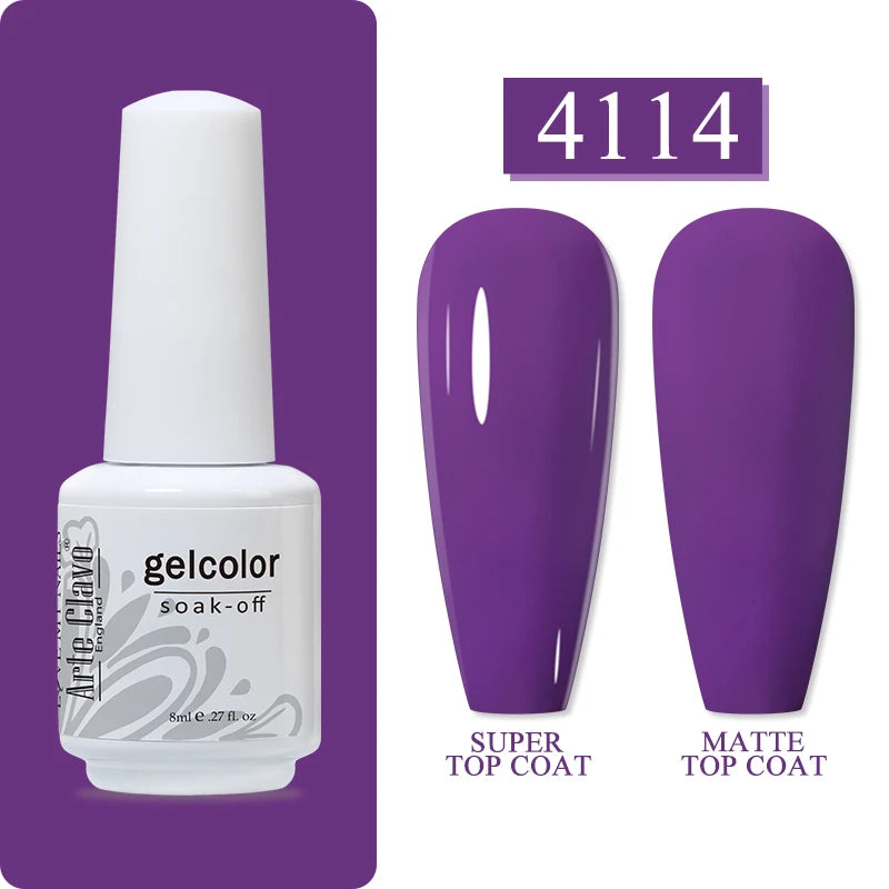 Arte Clavo Art Nails Varnish Base Coat Gel Nail Polish UV LED Lamp