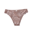 Breathable Low Waist Women Underwear Lace Lingerie Triangle Panties Qme Khaki 1XL 1pc