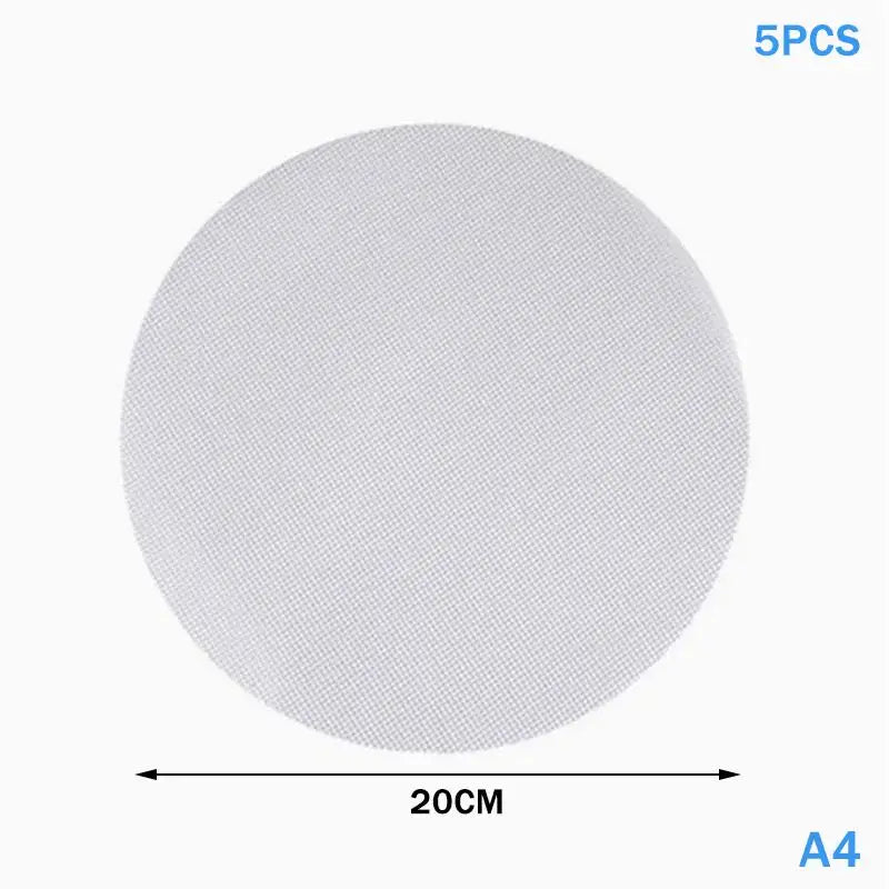Reusable Silicone Non-stick Steamer Cloth Liners Round Steaming Mat Qme A4
