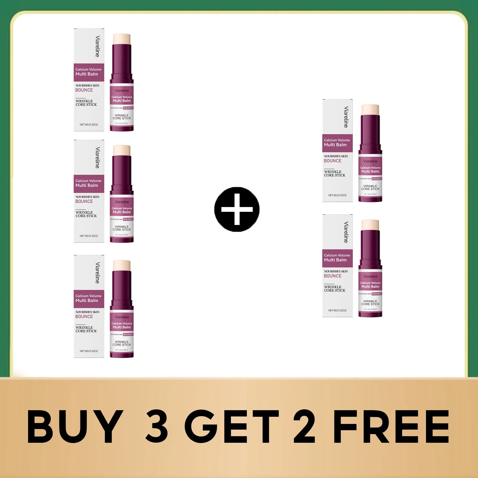 Multi Balm Calcium Volume Lifting Skin Firming Enhance Skin Barrier Brightening Face Cream All-in-One Deeply Moisturizing Stick Qme Buy 3 get 2 free