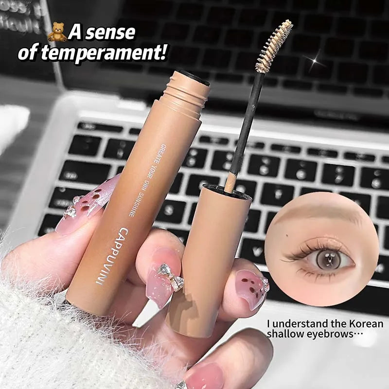 3D Eyebrow Dye Cream Long Lasting Pink Brown Color Eyebrow Mascara Tint Sweatproof Wild Brow Enhancer Cream Cosmetics Beginner Qme