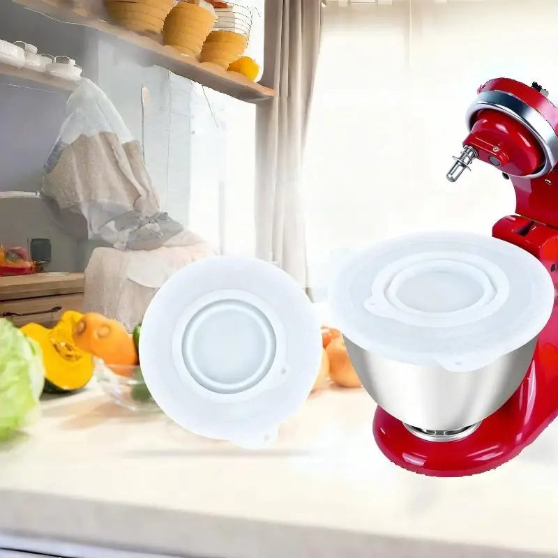 Silicone Mixers Bowl Lid Cover Suitable 4 5-5 Quart Tilt-head Stand Qme