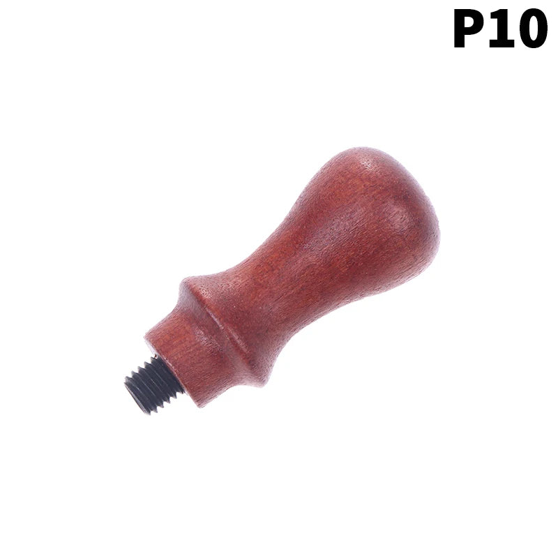 Wood Handle Wax Seal Stamp Accessories Portable Mini Diy Tool Retro Qme 10