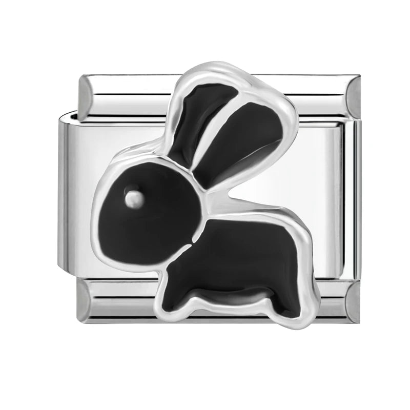 Fashion Women's Daisy Sun Stars NO.8 Ball Italian Charm Links Fit 9mm Bracelet Stainless Steel Jewelry Making DIY Bracelet Gifts Qme S 24