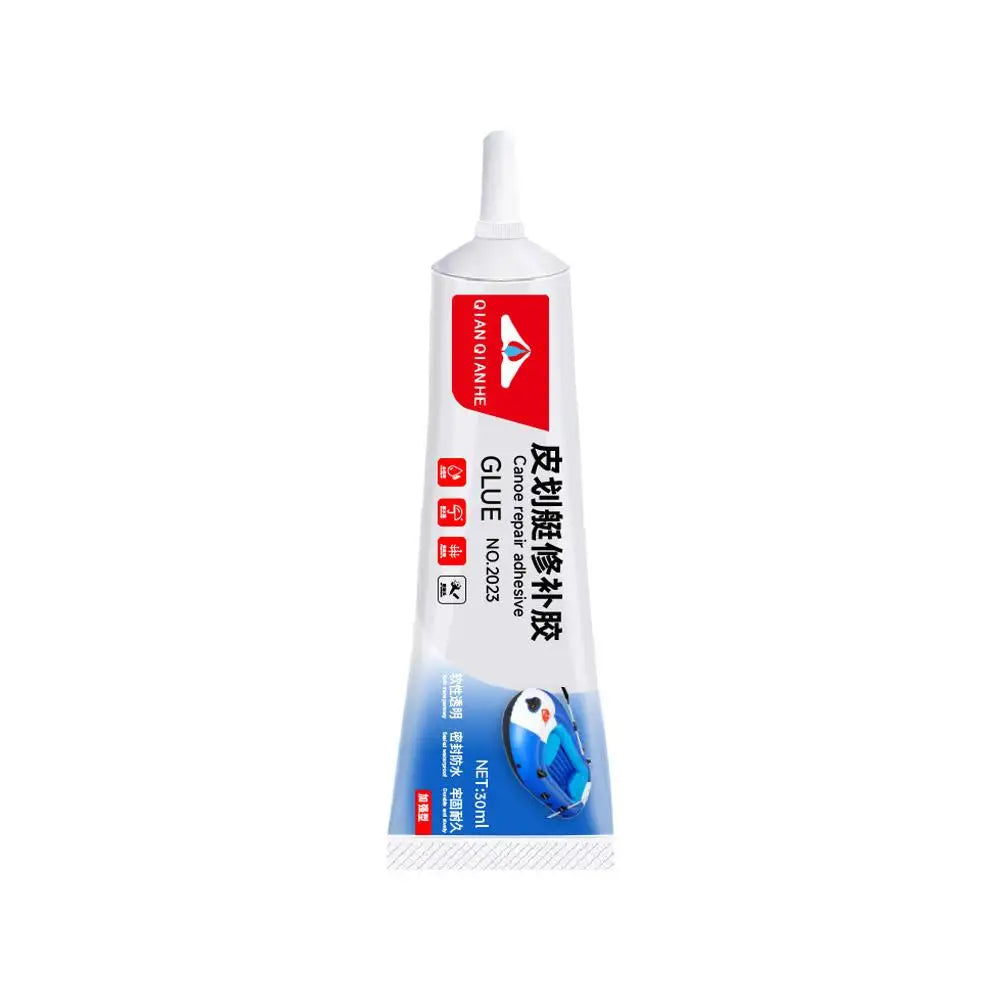 30/50ML PVC Adhesive Inflatable Boat Repair Glue SUP Repair Glue Tubes Inflatable Boat Paddle Board Kayak Tube Repair Glue Qme 30ML