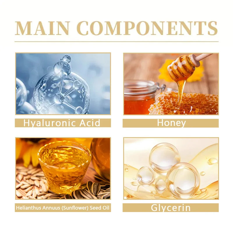 Bee venom Neck cream Moisturizing Sagging Improvement Reduce Fine Lines Damaged Skin Repair Facial Cream Nourishing Skin Care Qme
