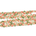 1yard 20mm Colorful Flower Lace Trim Ribbons Gift Wrapping DIY Clothing Sewing Accessories Wedding Party Decor Handmade Crafts Qme 7 1 yard a lot