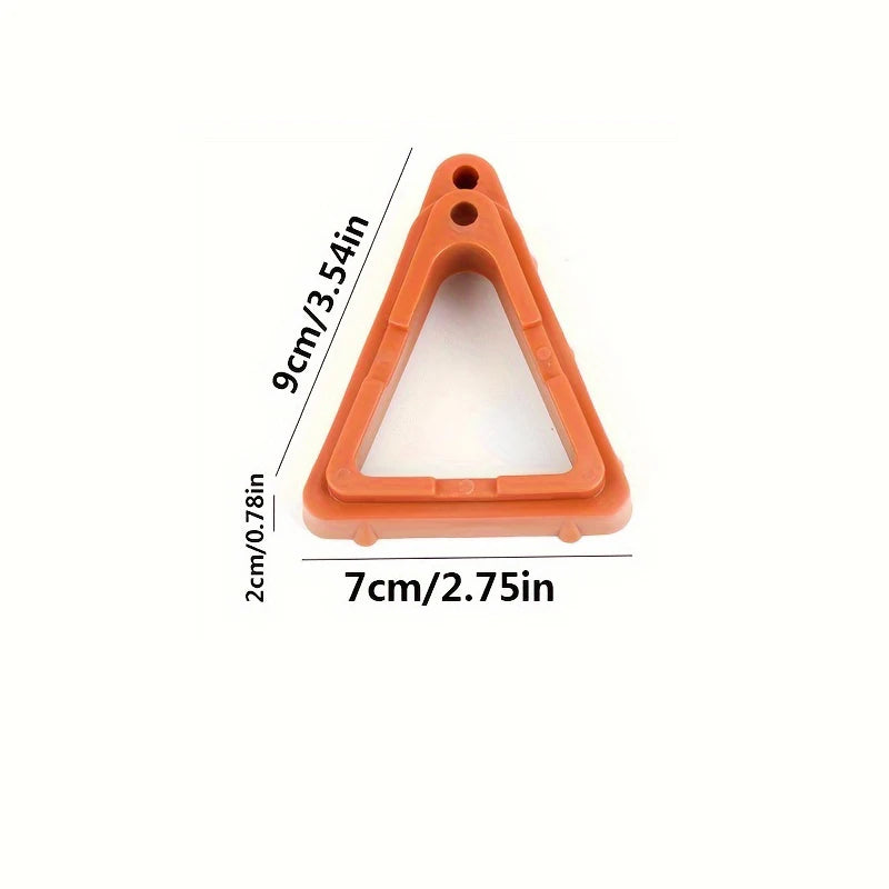 5 Garden Flower Pot Feet Pads for Air Circulation, Ventilation, and Root Rot Prevention, Raised Flower Pot Foot Pads Qme Chocolate