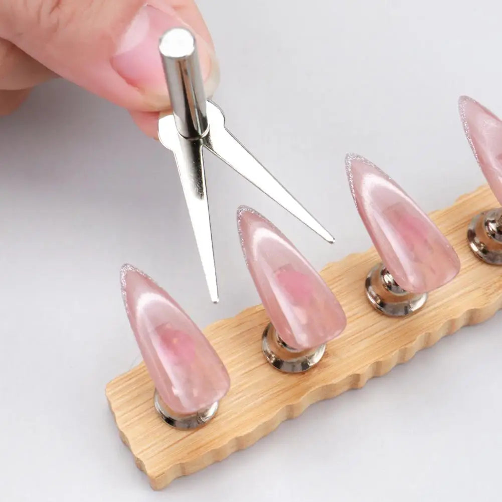 Cat Eye Nail Magnet Nails French Tool Stainless Steel Magnetic Rod Qme