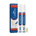 Tile Grout Pen Effectively Remove Black Sediment Covering Black Stains Waterproof Beautify Tiles Gaps White Tile Grout Paint Pen Qme 2pcs Boxed