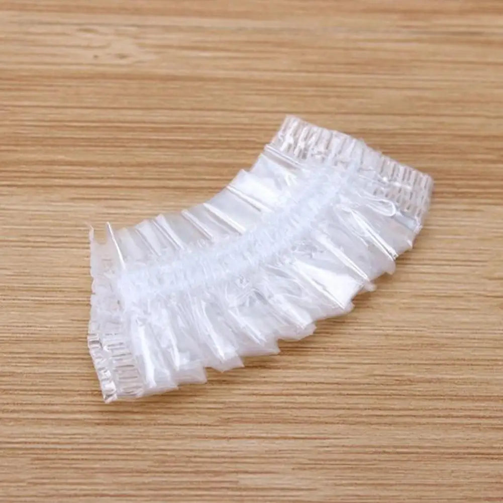 Hair Dyeing Ear Cover Disposable Waterproof Protector Salon Bath Qme