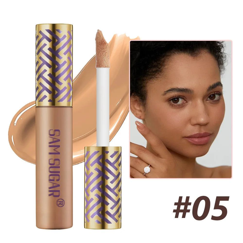 Concealer Foundation Liquid Waterproof Oil-control Perfect Cover Dark Qme 05