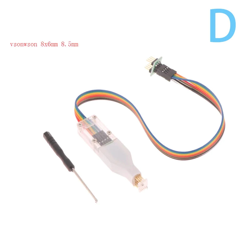 Sop8 W-son Chip Burn Write Probe Spring Needle Flash EEPROM Burner Qme D