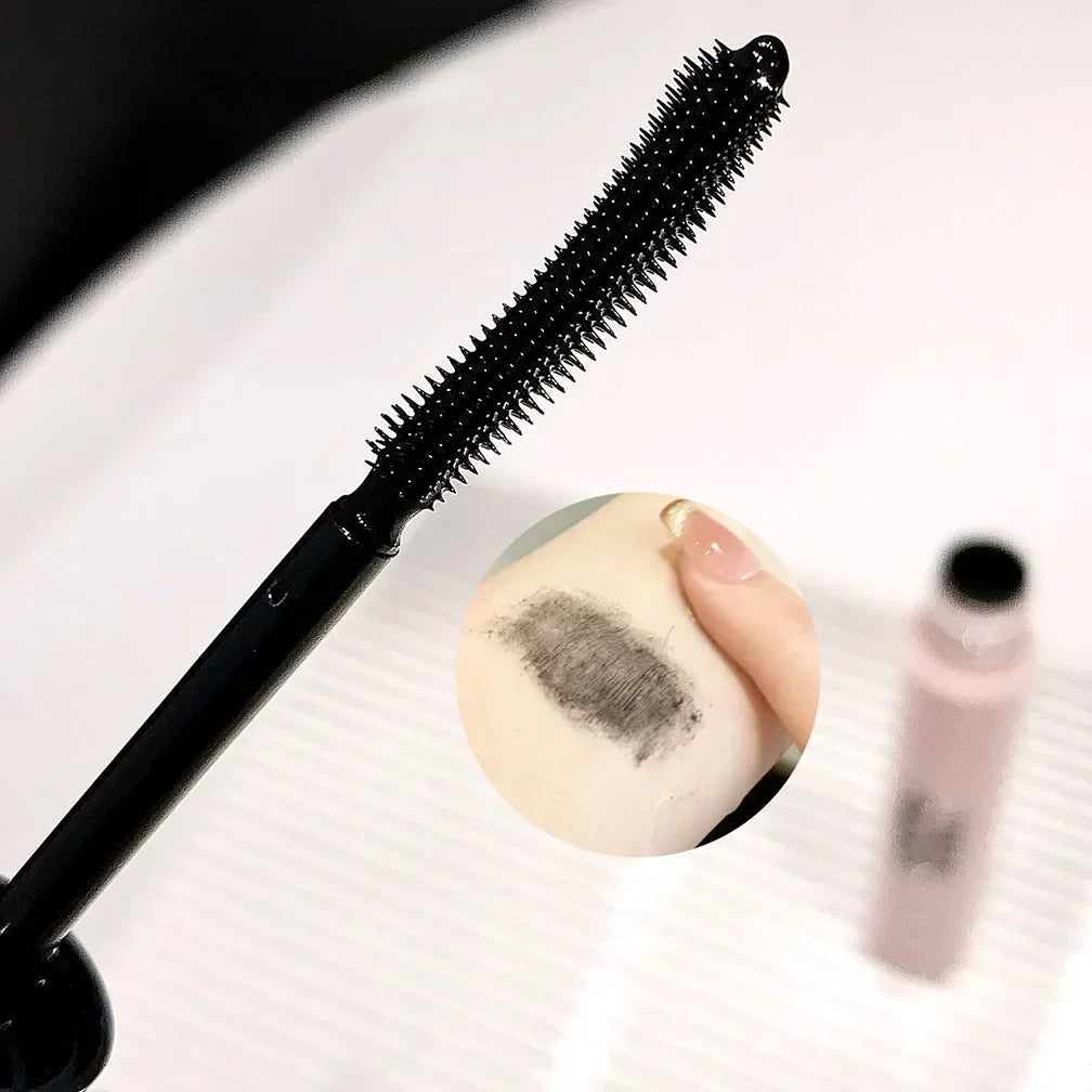Mascara Makeup Curling Black Brown Eyelash Extension Waterproof Non-fading Dyeing Liquid Volume Mascara Long-wearing Cosmetic Qme