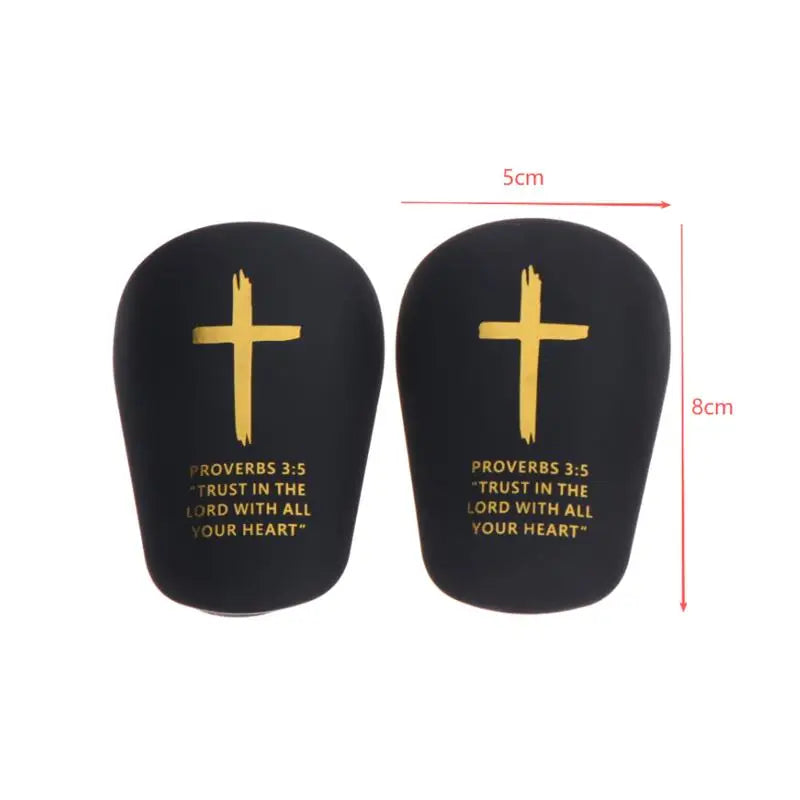 1Pair Christ Shin Guards Bibleverse Soccer Football Protective Pads Qme