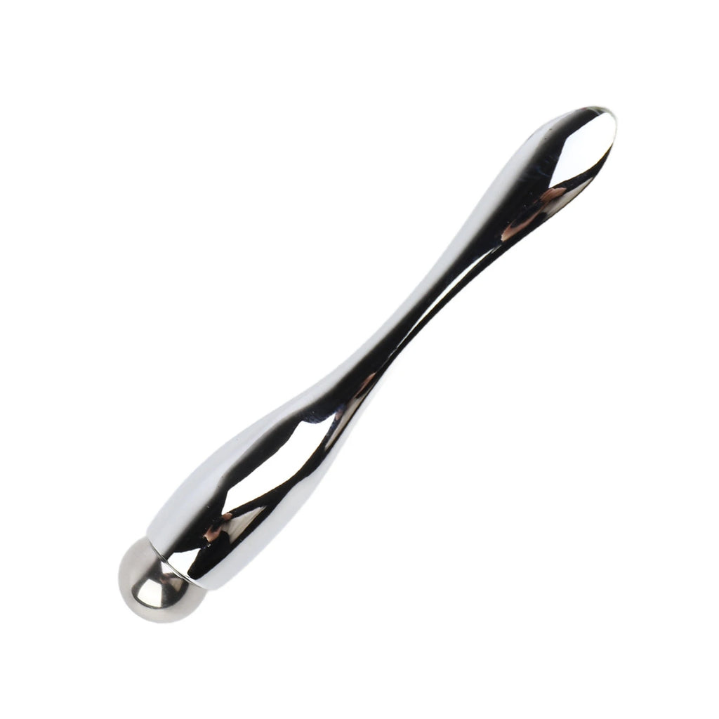 Eye Cream Roller Eye Cream Roller Wand Stylish Light Luxury Promote Absorption Metal Eye Massager Wand Face Roller Massager Tool Qme silver