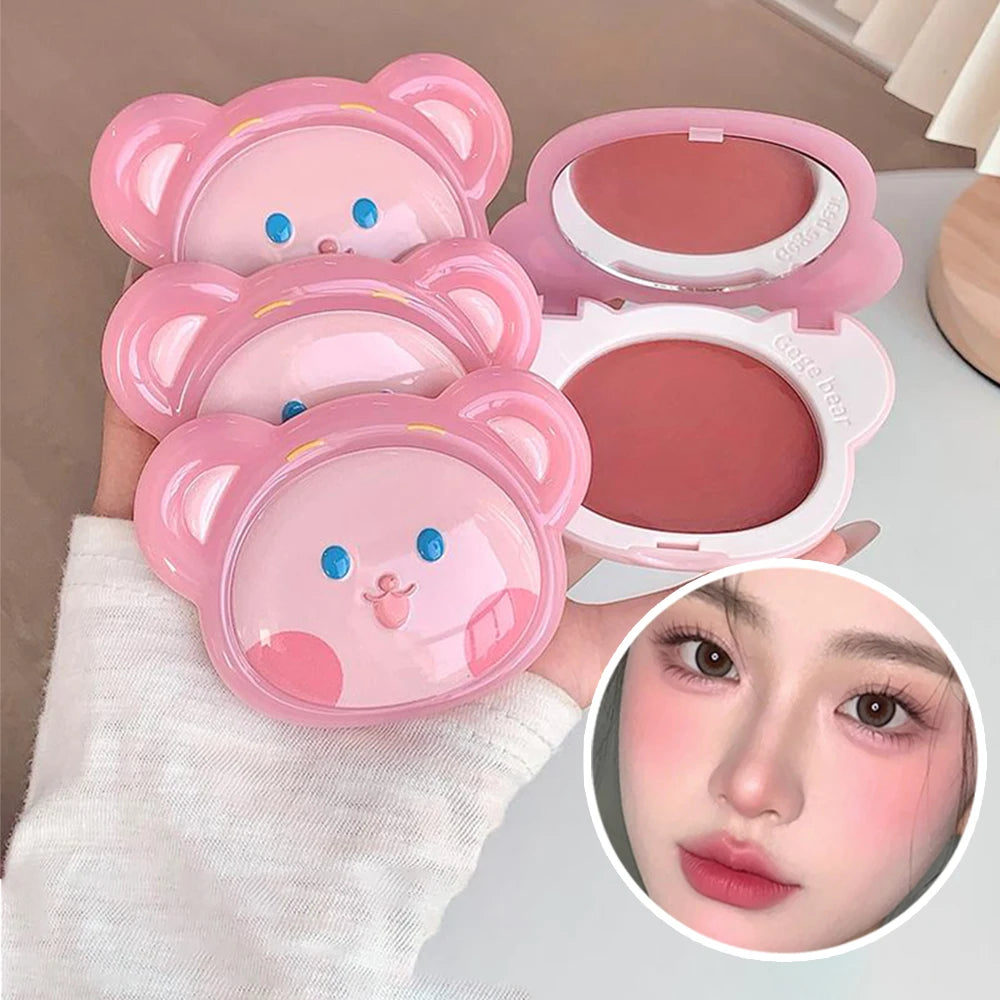 Light Blush Cream Gege Bear Moisturizing Mirror Vitality Whitening Qme