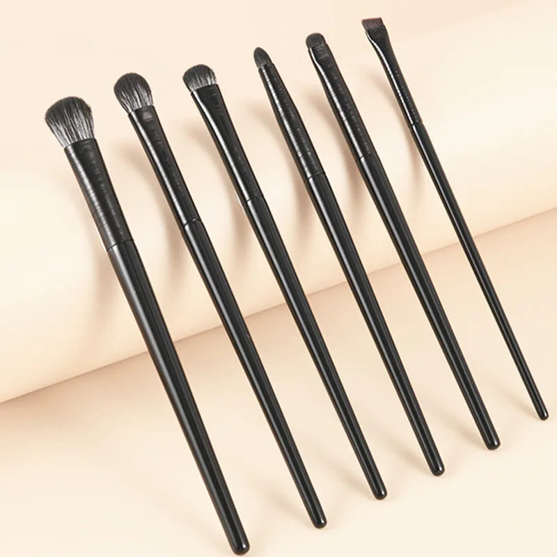 Natural Eye Makeup Brushes Eyeshadow Brush Eyebrow Contour Eyeliner Qme