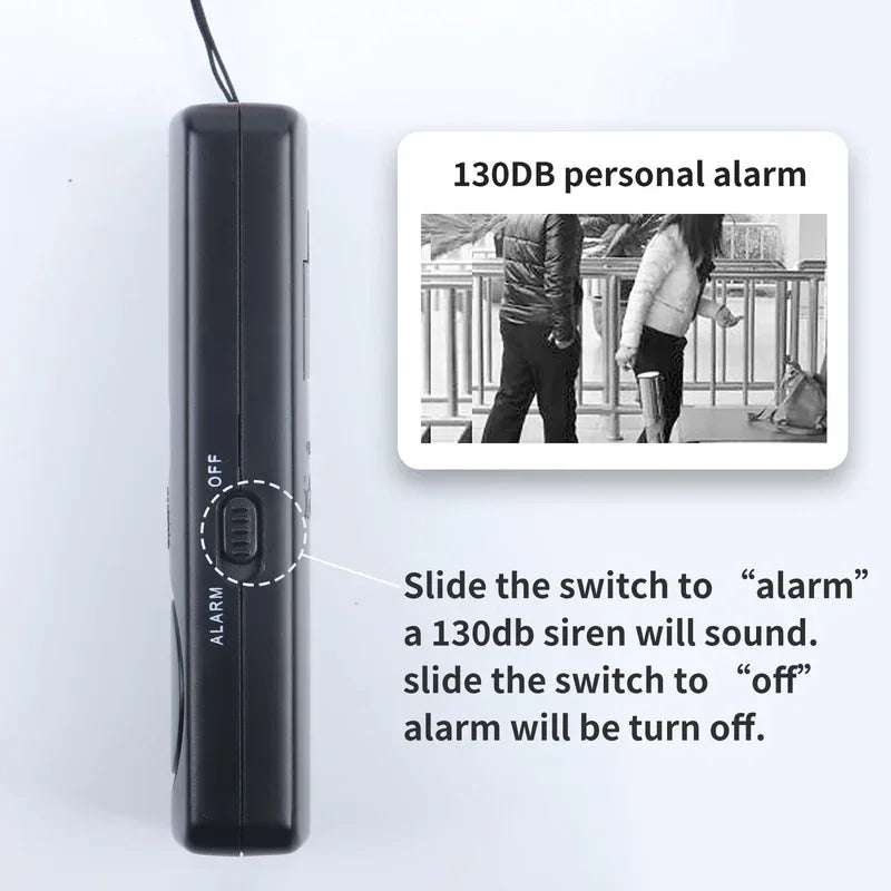 Self Defense Alarm 120dB Security Protect Alert Scream Loud Emergency Alarm Keychain Personal Safety For Women Child Elder Girl Qme