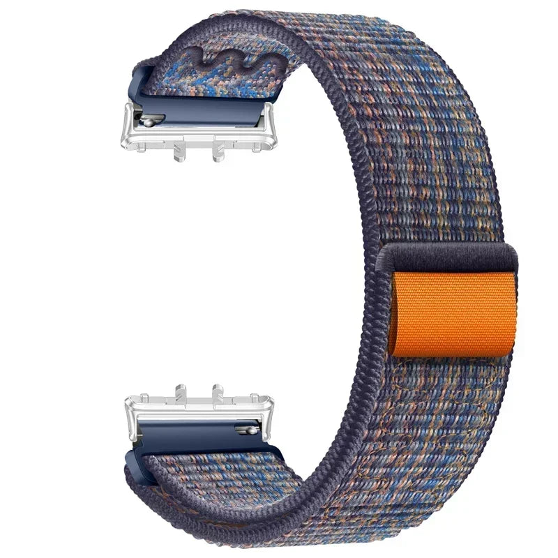 Nylon Loop Strap Samsung Galaxy Fit 3 Adjustable Elastic Bracelet