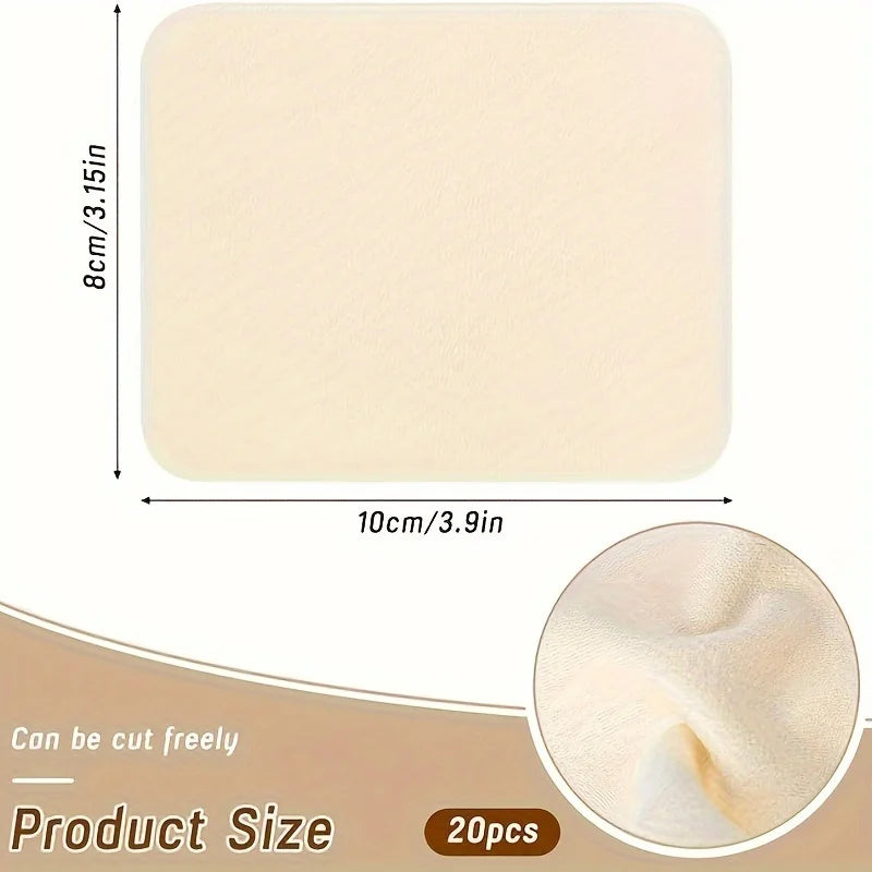 Ceramic Shaping Cloth, Artificial Suede Leather Pottery Tool Kit, Pottery Trimming and Cleaning Tools for Potters. Qme