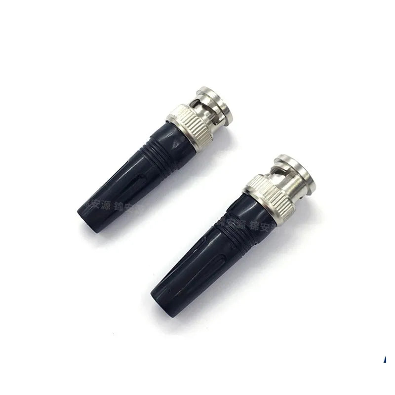 20pcs BNC Male Plug Adapter Connector Twist-on Coaxial RG59 Cable For CCTV Camera Video Audio Connector C5 Qme