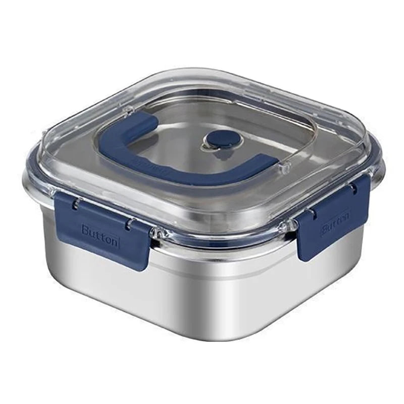 Lid Camping Picnic Bento Box Portable Stainless Steel Fruit Salad Qme Default Title
