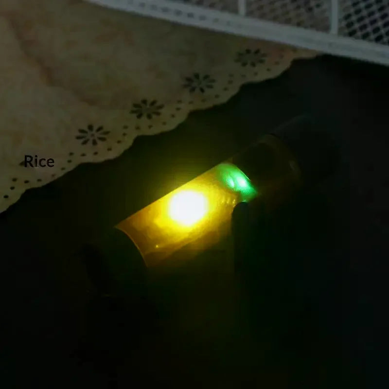 Pocket Mini Flashlight Outdoor Key Clip Cap Ambient Led Long Qme