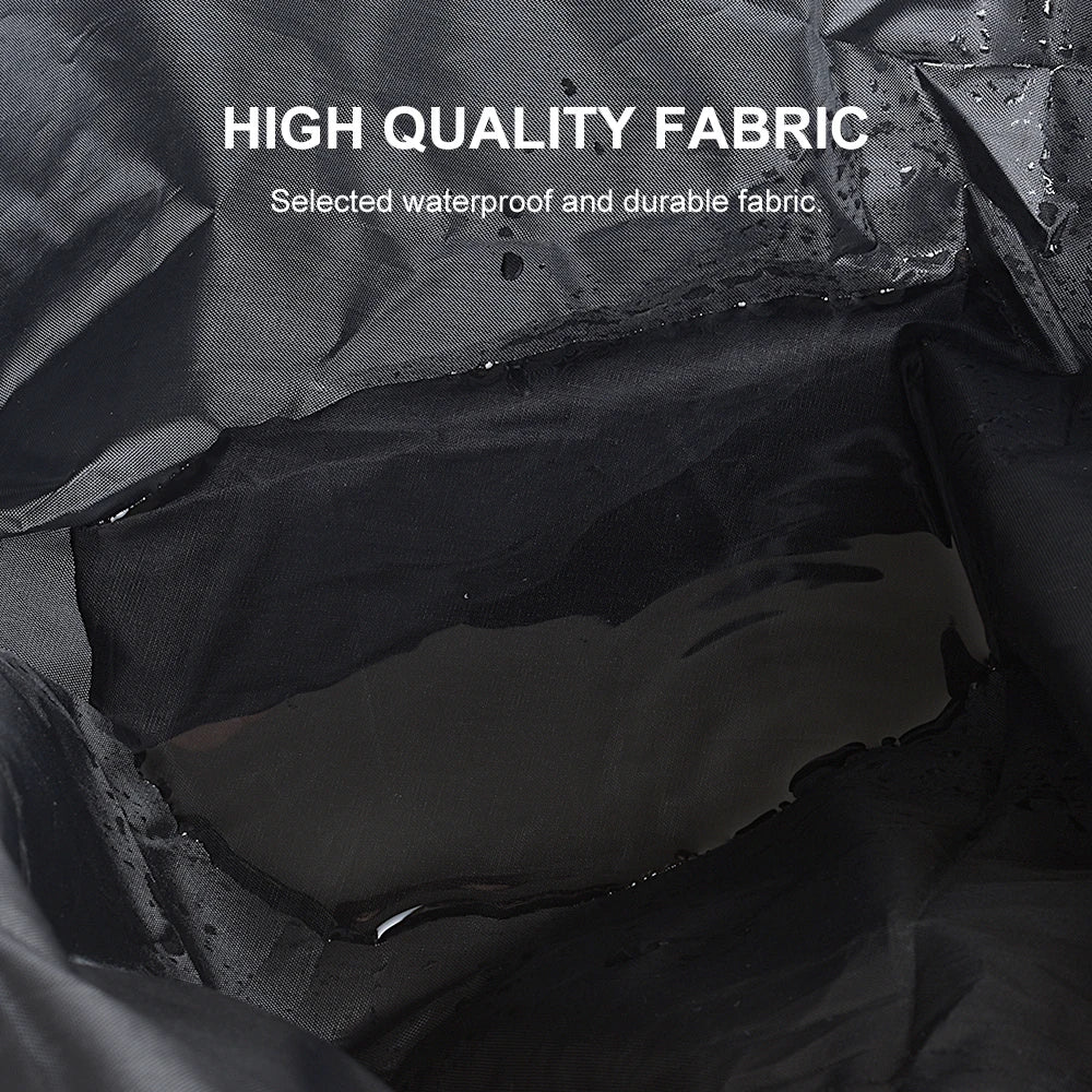 Motorcycle Cover Waterproof All Season Dustproof UV Protective Outdoor Indoor Scooter 190T Wear-resistant Fabric Motorbike Cover Qme