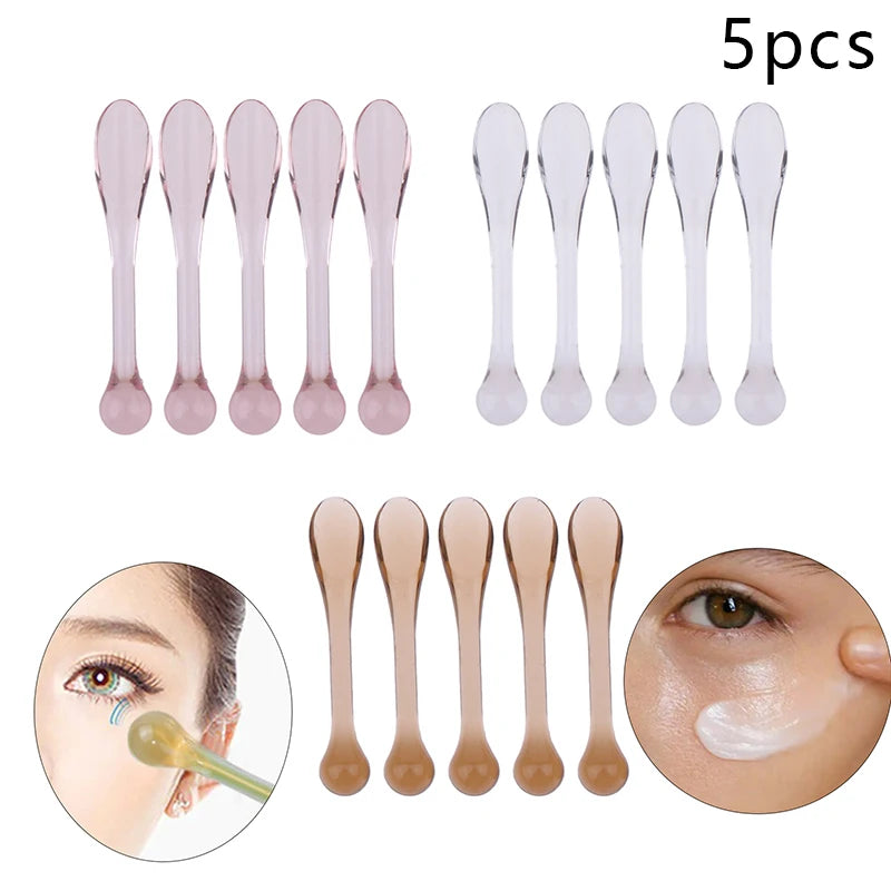 Plastic Cosmetic Spatulas Precision Scoop Tools Eye Cream Qme