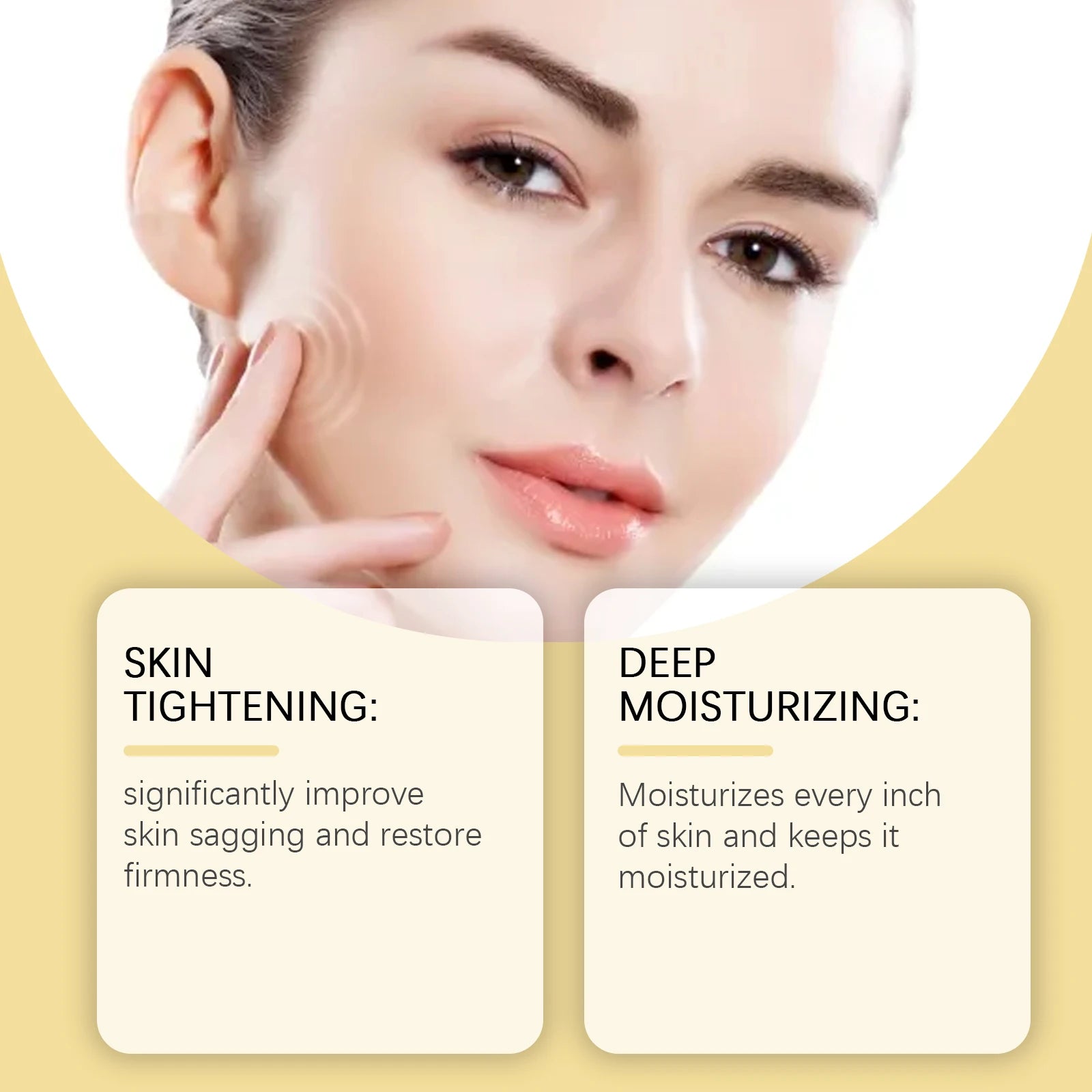 Bee Venom Face Cream Firming & Moisturizing Anti-Wrinkle Day Night Cream Tightening Nourishing Brightening Facial Skin Care 50ml Qme
