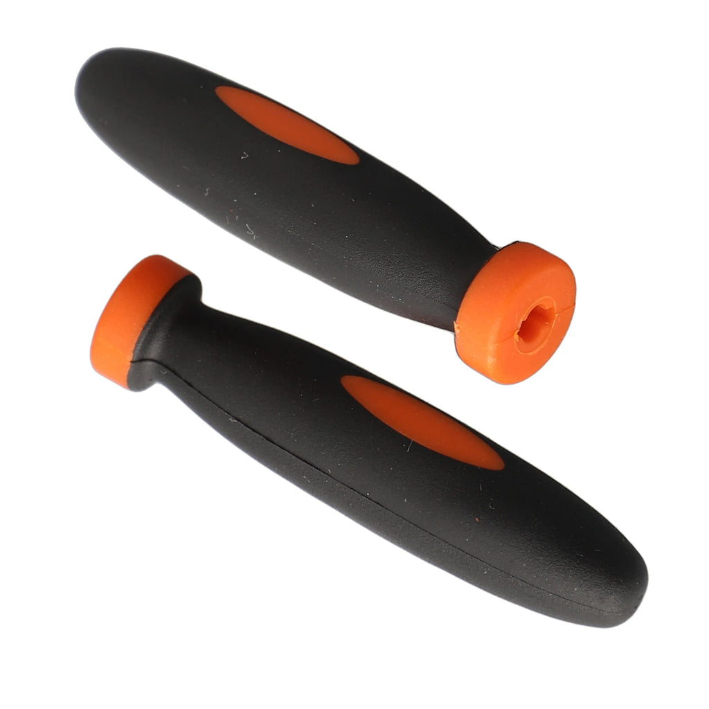 10Pcs Wood File Handle Rubber Files Handles Files Supplies 2.36Inch 3mm Hole Diameter Wood File Handle Workshop Equipment Qme