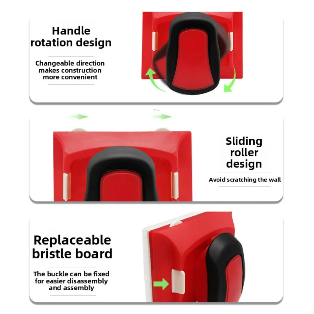New Latex Paint Edging Device Painting Concave Corners Color Separation Tool Edger Cutting in Home Interior Plastic Wall Qme