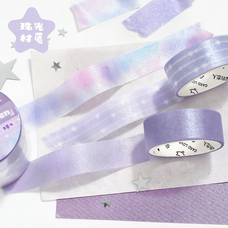 TIANZI 15mmx3m Cartoon Die-Cutting Masking Tape for Card Scrapbooking Stickers Journaling Creative Filmstrip Stationery Supplies Qme