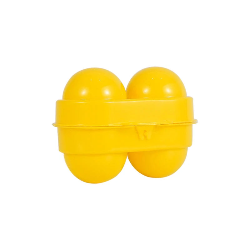 Kitchen Organizer Yellow 2-compartment Travel Accessories Household Qme Yellow