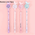 10pcs Butterfly gel pen novelty holiday pen with black ink, suitable for nurses, students, teachers, classroom office supplies Qme Random color 10pcs