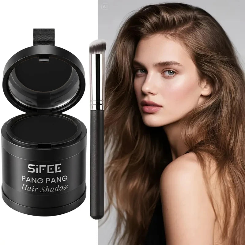 Instant Hairline Concealer Powder Applicator Brush Waterproof Hair Qme