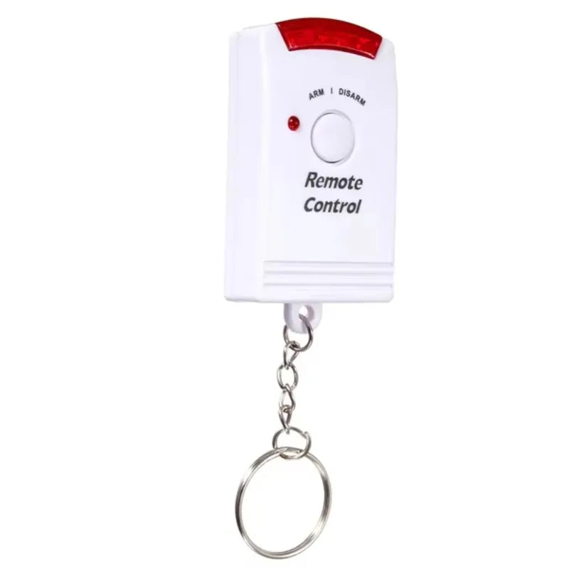 ESCAM NEW Portable IR Wireless Motion Sensor Detector + 2 Remote Home Security Burglar Alarm System Easy To use Qme