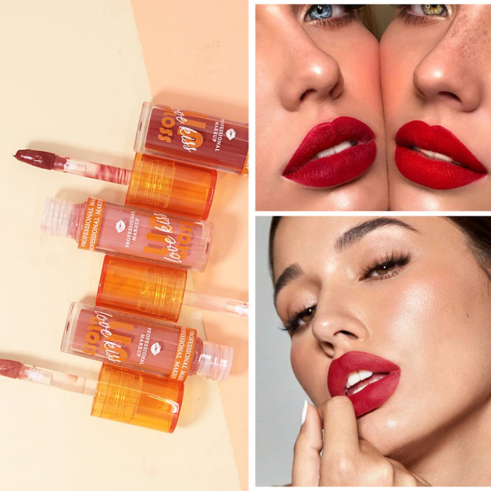 Matte Lip Gloss Berry Scheme Waterproof Sweat Proof Non Stick Cup Not Qme
