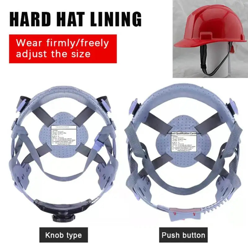 Hard Hat Suspension Bumpsproof Attachment Bruisesproof Head Qme