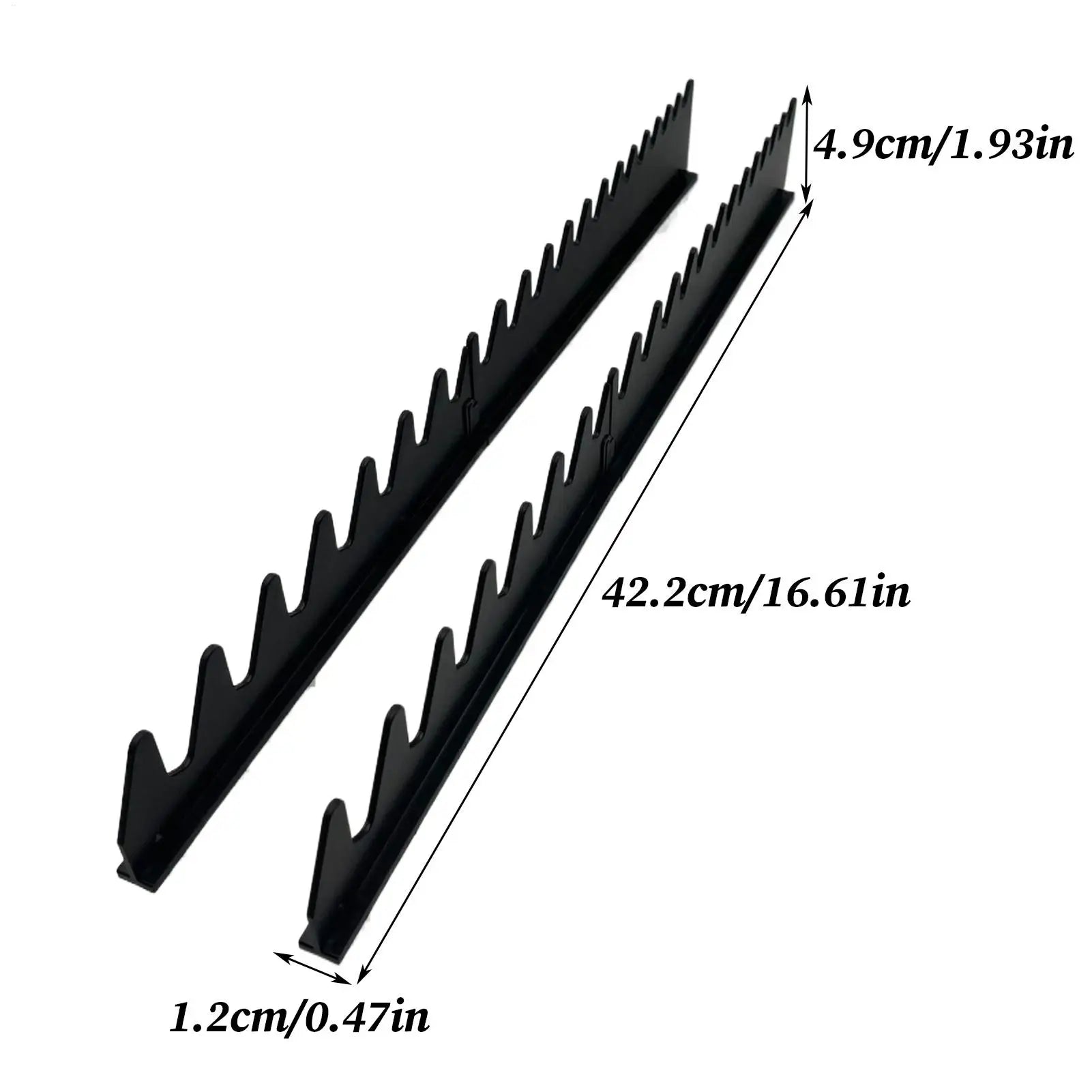 Wrench Organizer Tool Box Wall-mounted Rack Heavy-duty Storage Qme