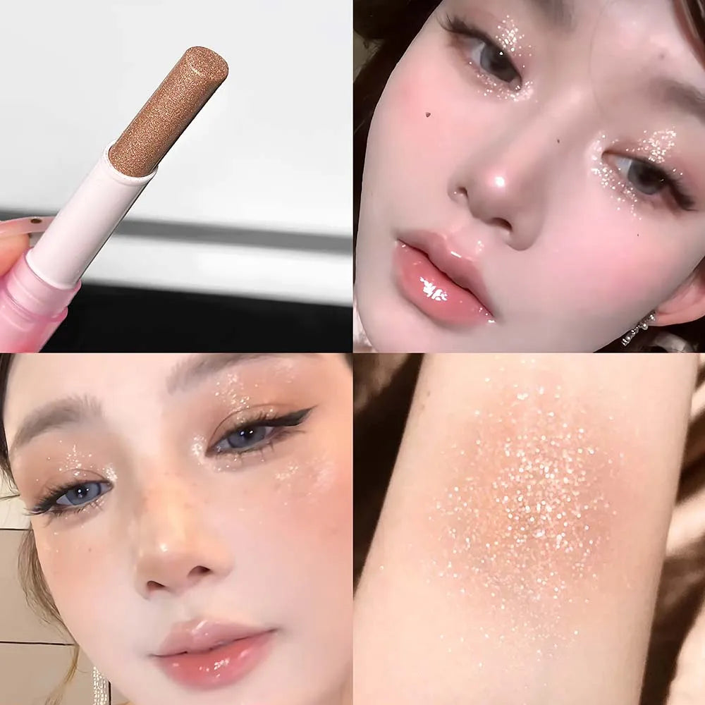LUCKGO Jelly Eyeshadow Stick Eye Shadow Pen Waterproof Sweatproof Not Qme NO.LG15-07