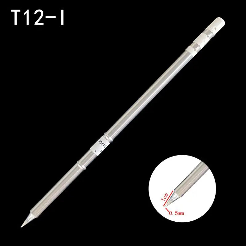 T12 I ILS J02 JL02 K KU Soldering Iron Tips Hakko Fx951 DIY Electric Qme A6