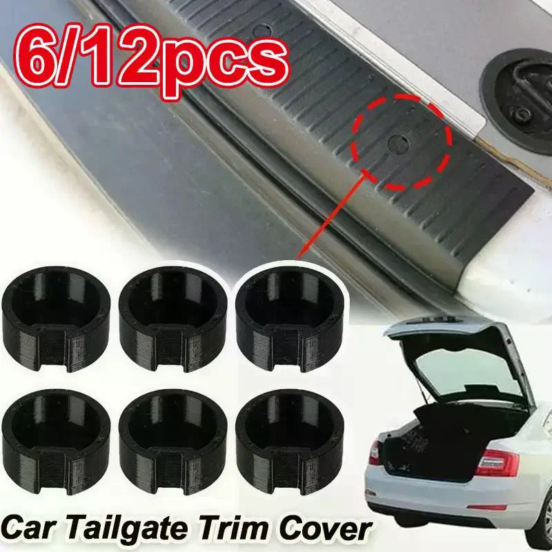 6 Car Tailgate Trim Cap T5 1 Plastic Cover Easy Installation Exterior Qme