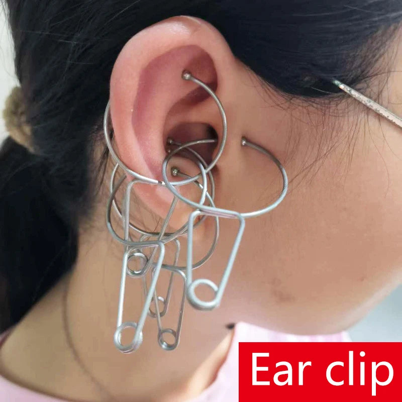 Magnetic Ear Acupuncture Point Clamp Points Chart Stainless Steel Qme