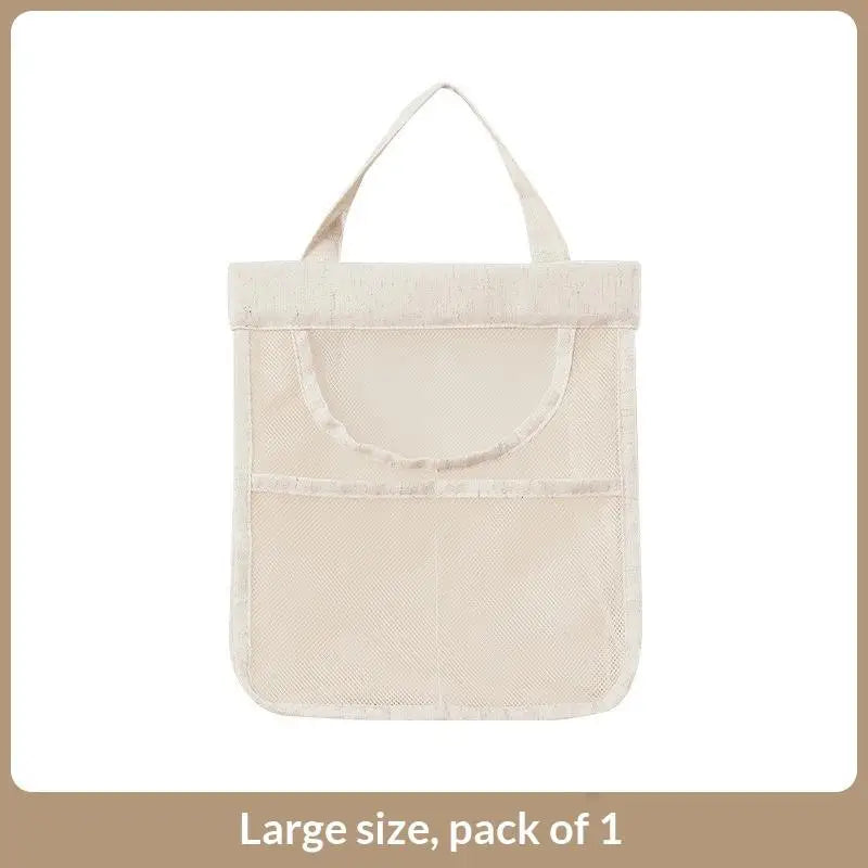 Portable Hanging Mesh Storage Bag Multi-purpose Breathable Kitchen Qme L